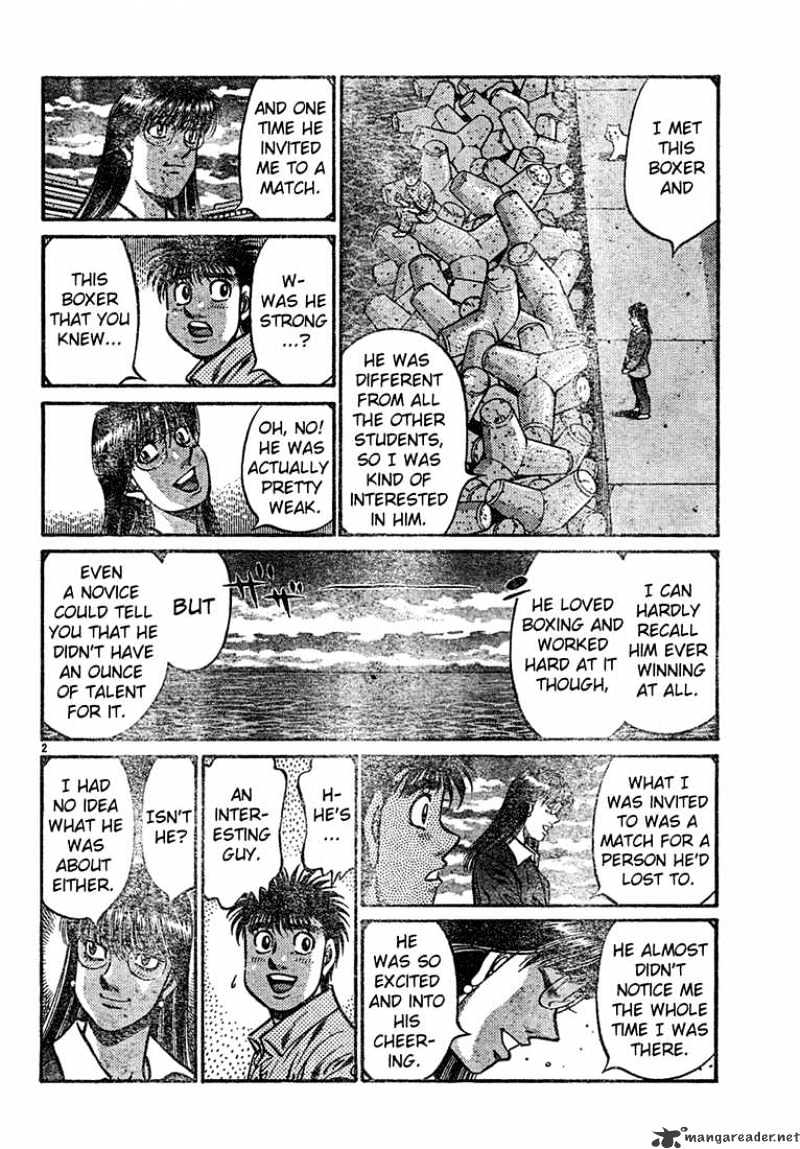Hajime no Ippo: Fighting Spirit, Chapter 725 image 02